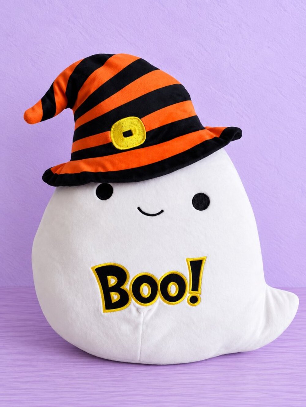 Squishmallows Grace Ghost Boo! Halloween Plush 16" Witch Hat Summerween Spooky